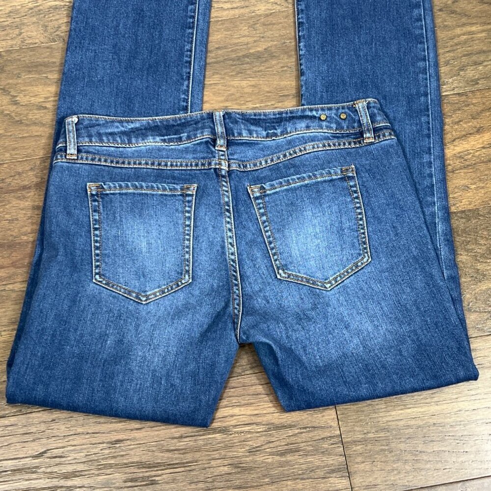 VINTAGE CABI Laguna Slim Jeans Dark Wash Sz 4 #222 EUC - Picture 4 of 6